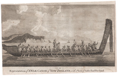 War Canoe of New Zealand